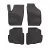 Prémiový 3D s vysokým okrajem Gumové autokoberce SKODA Fabia I 1999-2008