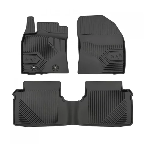 Prémiový 3D s vysokým okrajem Gumové autokoberce TOYOTA Avensis III 2009-2018