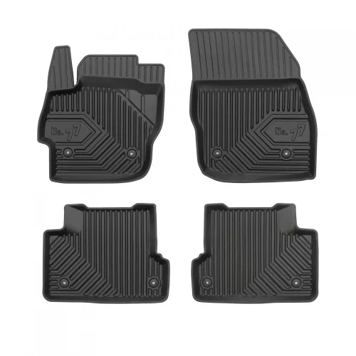 Prémiový 3D s vysokým okrajem Gumové autokoberce Mazda 3 II 2008-2013