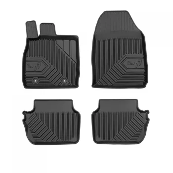   Prémiový 3D s vysokým okrajem Gumové autokoberce FORD Fiesta VI 2008-2017 vzdálenost upevnění patentek na straně řidiče 25,5 cm