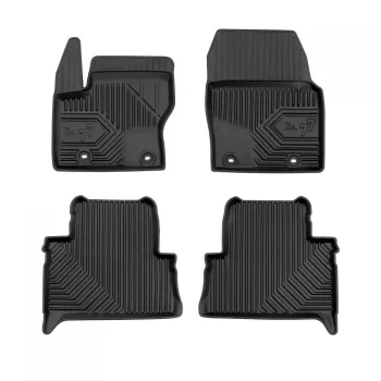   Prémiový 3D s vysokým okrajem Gumové autokoberce FORD C-Max II 2010-2019 minivan, vzdálenost upevnění patentek 25,5 cm