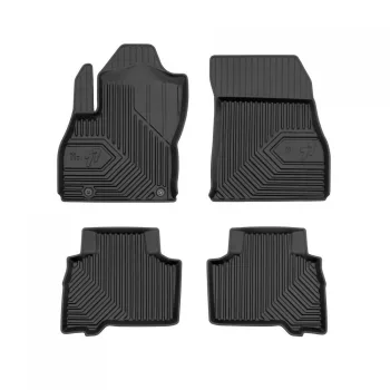   Prémiový 3D s vysokým okrajem Gumové autokoberce FIAT Qubo 2008-2020 combivan