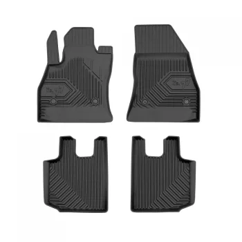   Prémiový 3D s vysokým okrajem Gumové autokoberce FIAT 500L 2012-2022 minivan