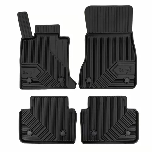 Prémiový 3D s vysokým okrajem Gumové autokoberce Bmw i5 2023 combi