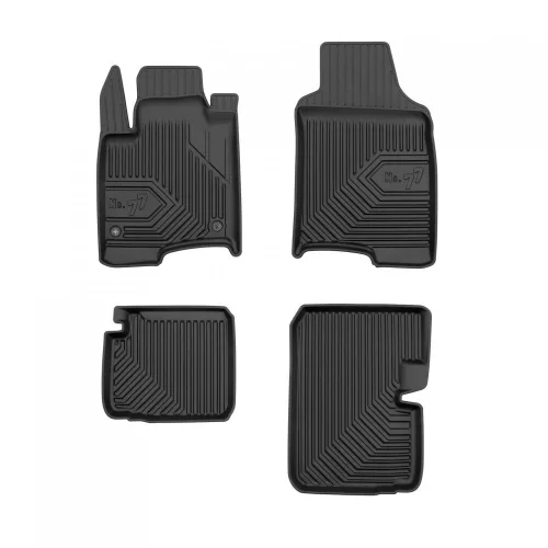 Prémiový 3D s vysokým okrajem Gumové autokoberce FIAT Panda III 2020 Hatchback, Hybrid