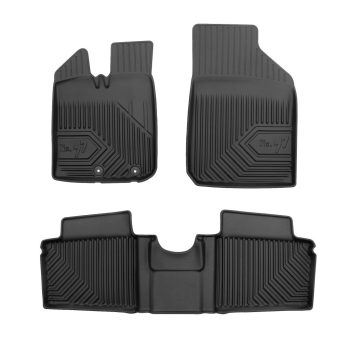   Prémiový 3D s vysokým okrajem Gumové autokoberce Dacia Spring Hatchback od 2021