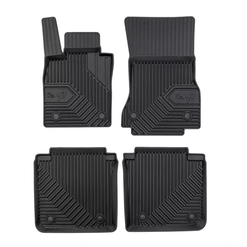 Prémiový 3D s vysokým okrajem Gumové autokoberce Bmw 7 Series G70 2022 sedan