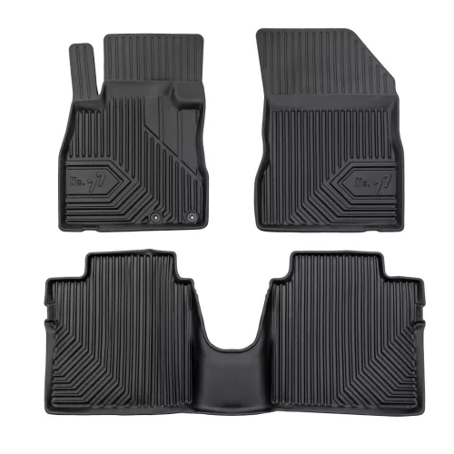 Prémiový 3D s vysokým okrajem Gumové autokoberce NISSAN Note II 2012-2017 Hatchback, facelift před