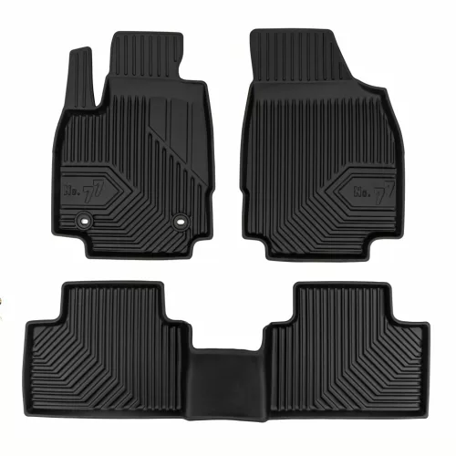 Prémiový 3D s vysokým okrajem Gumové autokoberce MG 3 III 2024 Hatchback