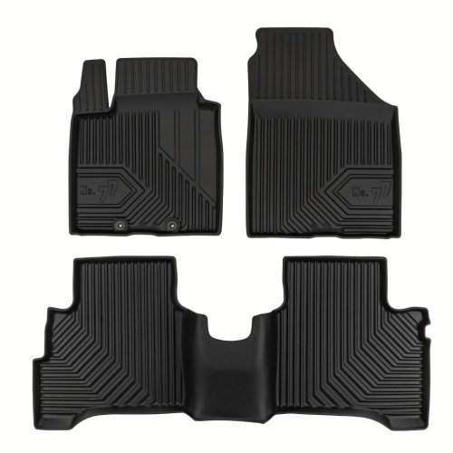 Prémiový 3D s vysokým okrajem Gumové autokoberce Suzuki Swift VII 2024 Hatchback