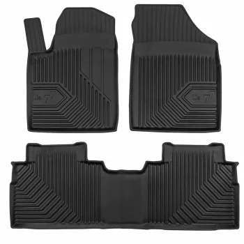   Prémiový 3D s vysokým okrajem Gumové autokoberce DFSK E5 2025 SUV