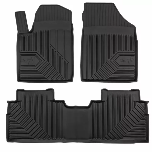Prémiový 3D s vysokým okrajem Gumové autokoberce DFSK E5 2025 SUV