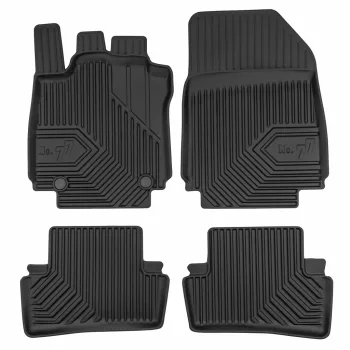   Prémiový 3D s vysokým okrajem Gumové autokoberce RENAULT Clio IV 2012-2020