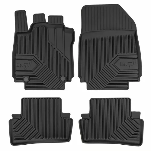 3D prémiové gumové koberce s vysokým okrajem Renault Clio IV 2012-2020