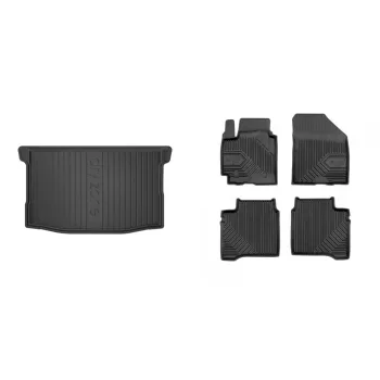   Prémiové gumové koberce a vana do kufru Suzuki Baleno Hatchback 5dveřový 2015-2019 (frogum_DZ400955_77408272_1)