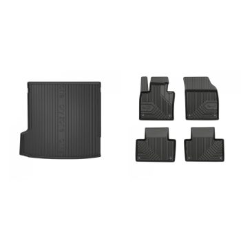   Prémiové gumové autokoberce a gumová vana do kufru Volvo XC90 5-dveřový 2015- (frogum_DZ401136_77407831_1)