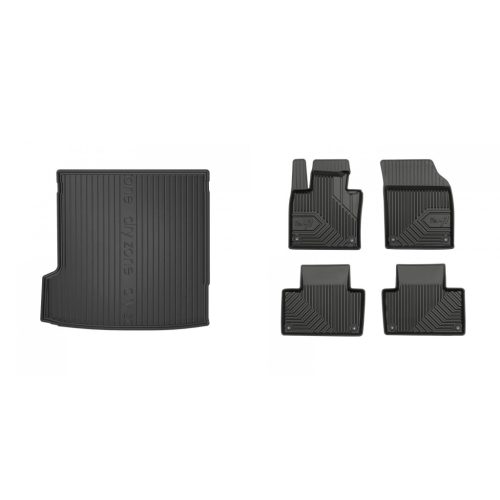 Prémiové gumové autokoberce a gumová vana do kufru Volvo XC90 5-dveřový 2015- (frogum_DZ401136_77407831_1)