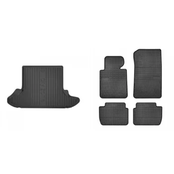   Prémiové gumové koberce a vana do kufru BMW 3 serie E46 compact 3dveřový 2001-2004 (frogum_DZ401181_ET0660_1)