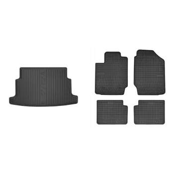   Prémiové gumové koberce a vana do kufru Toyota Corolla Hatchback 5dveřový 2002-2006 (frogum_DZ402881_ET0801_1)