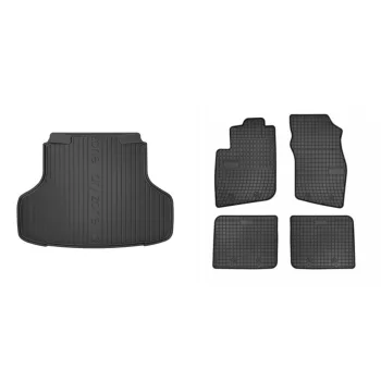   Prémiové gumové autokoberce a gumová vana do kufru Volvo S40 4-dverový 1996-2003 (frogum_DZ403178_ET0941_1)