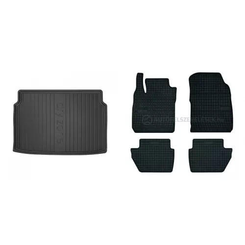 Prémiové gumové koberce a vana do kufru Ford EcoSport 5dveřový 2018- (frogum_DZ403437_ET401945_1)