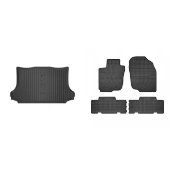   Prémiové gumové koberce a vana do kufru Toyota RAV 4 III. 5dveřový 2005-2013 (frogum_DZ403499_ET0804_1)