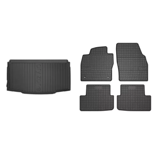 Prémiové gumové koberce a vana do kufru Seat Ibiza 5dveřový 2017- (frogum_DZ403796_ET401648_1)