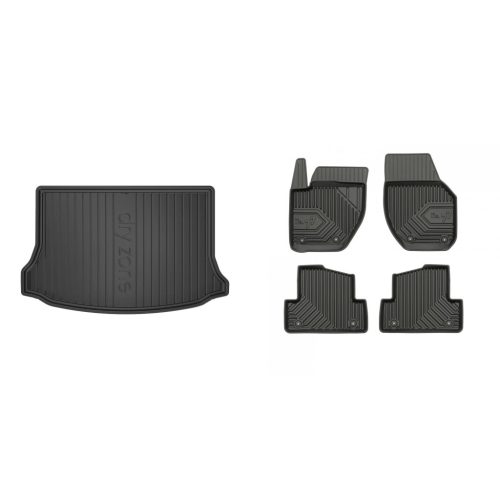 Prémiové gumové autokoberce a gumová vana do kufru Volvo V40 5-dveřový 2012- (frogum_DZ403826_77409033_1)