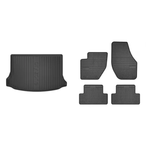 Prémiové gumové koberce a vana do kufru Volvo V40 5dveřový 2012- (frogum_DZ403826_ET547044_1)