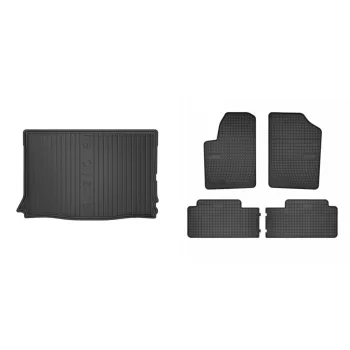   Prémiové gumové koberce a vana do kufru Citroen Berlingo 4dveřový 2003-2007 (frogum_DZ404205_ET0645_1)