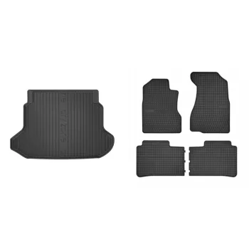   Prémiové gumové koberce a vana do kufru Honda CR-V 5dveřový 2002-2006 (frogum_DZ404625_ET0839_1)