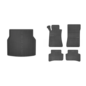   Prémiové gumové koberce a vana do kufru Mercedes C-Klasse W203 kombi 5dveřový 2000-2007 (frogum_DZ404649_ET0785_1)