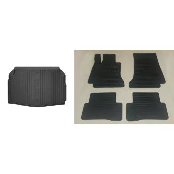   Prémiové gumové koberce a vana do kufru Mercedes C-Klasse W205 sedan 4dveřový 2014-2021 (frogum_DZ404908_ET547327_1)