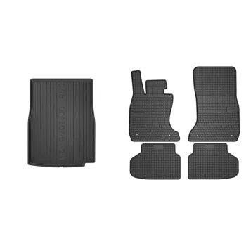   Prémiové gumové koberce a vana do kufru BMW 7 serie F01 4dveřový 2008- (frogum_DZ405042_ET402317_1)