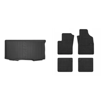   Prémiové gumové koberce a vana do kufru Fiat Panda II. 5dveřový 2003-2012 (frogum_DZ405080_ET0307_1)