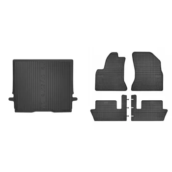   Prémiové gumové koberce a vana do kufru Citroen C4 Grand Picasso 5dveřový 2006- (frogum_DZ405103_ET0636_2)