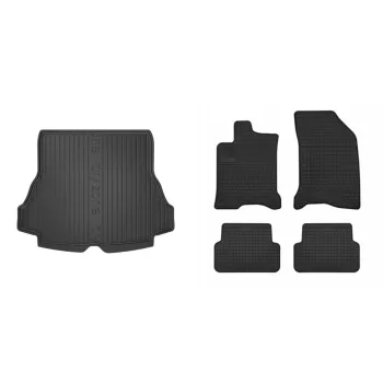   Prémiové gumové koberce a vana do kufru Renault Laguna II kombi 5dveřový 2001-2008 (frogum_DZ405349_ET0756_1)