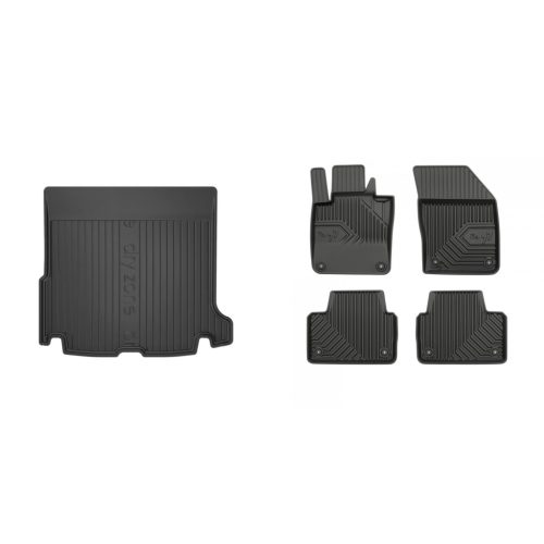 Prémiové gumové autokoberce a gumová vana do kufru Volvo V60 5-dveřový 2018- (frogum_DZ405745_77407824_1)