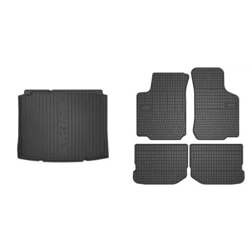 Prémiové gumové koberce a vana do kufru Volkswagen Golf IV. Hatchback 3dveřový 1998-2003 (frogum_DZ405844_ET0012_1)