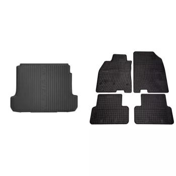   Prémiové gumové koberce a vana do kufru Renault Fluence 4dveřový 2009-2015 (frogum_DZ405899_ET0755_1)
