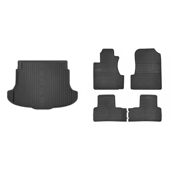   Prémiové gumové koberce a vana do kufru Honda CR-V 5dveřový 2007-2011 (frogum_DZ406001_ET0831_1)