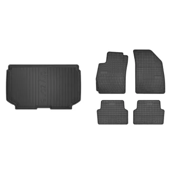   Prémiové gumové koberce a vana do kufru Chevrolet Aveo Hatchback 5dveřový 2011-2020 (frogum_DZ406278_ET0697_1)