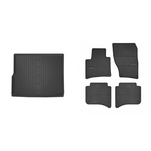 Prémiové gumové autokoberce a gumová vana do kufru VOLKSWAGEN Touareg II. 5-dveřový 2010-2014 (frogum_DZ406292_ET0407_1)