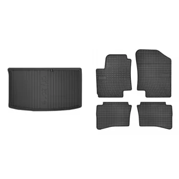   Prémiové gumové koberce a vana do kufru Hyundai i20 5dveřový 2008-2014 (frogum_DZ406384_ET0424_1)