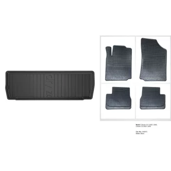   Prémiové gumové koberce a vana do kufru Citroen C2 3dveřový 2003- (frogum_DZ406407_ET545972_1)