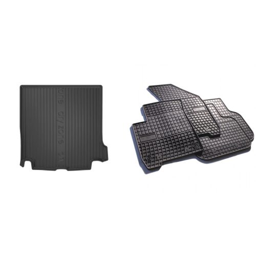 Prémiové gumové autokoberce a gumová vana do kufru Volvo V90 5-dveřový 2016- (frogum_DZ406483_ET410343_1)