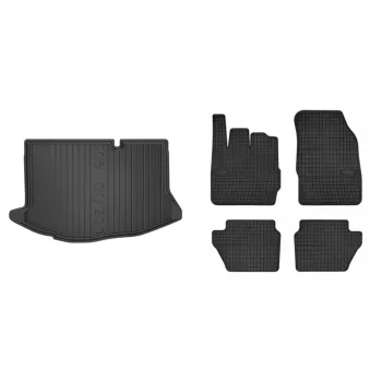   Prémiové gumové koberce a vana do kufru Ford Fiesta 5dveřový 2009-2013 (frogum_DZ413030_ET0306_1)