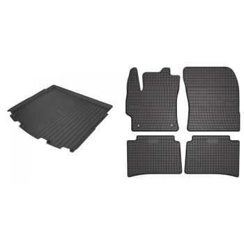   Prémiové gumové autokoberce a gumová vana do kufru Suzuki Swace Estate 5-dveřový 2020- (frogum_DZ413245_ET410350_1)