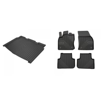   Prémiové gumové autokoberce a gumová vana do kufru VOLKSWAGEN Tiguan II. 5-dveřový 2015- (frogum_DZ413870_77407343_1)