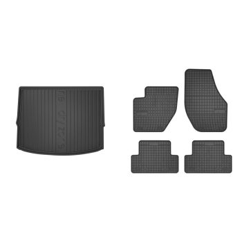   Prémiové gumové autokoberce a gumová vana do kufru Volvo V40 5-dveřový 2012- (frogum_DZ414075_ET547044_1)